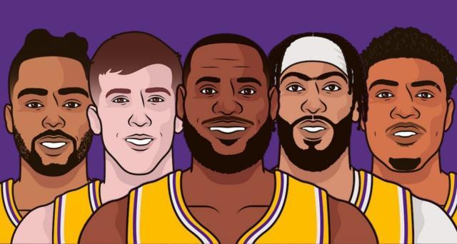 开云-浓眉打中锋！湖人新帅公布预计首发：上赛季18胜6负