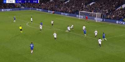 开云体育-半场：切尔西0-0帕福斯，恩佐进球被吹，凯塞多、詹姆斯造险